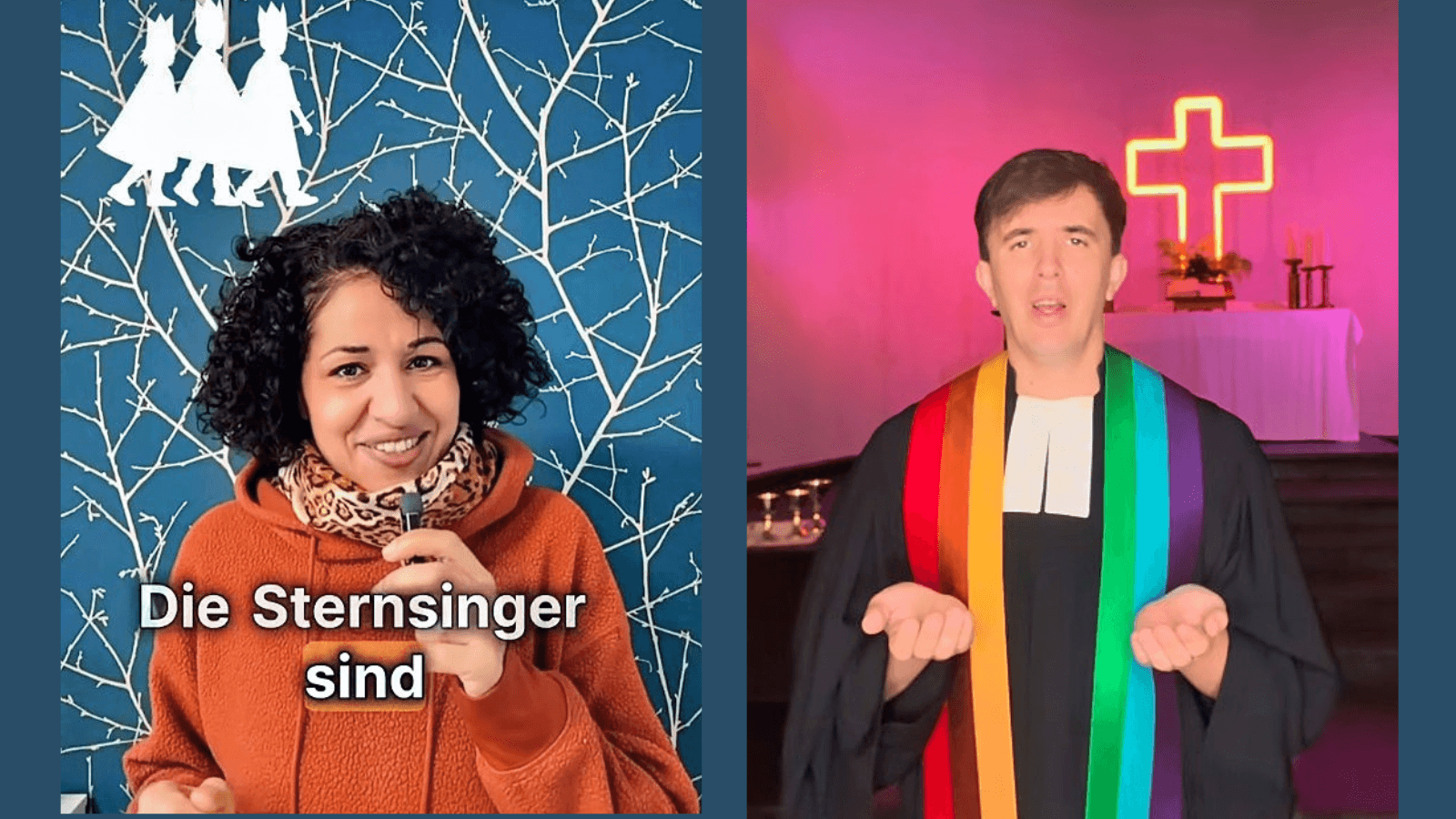 Im Namen Gottes auf Instagram