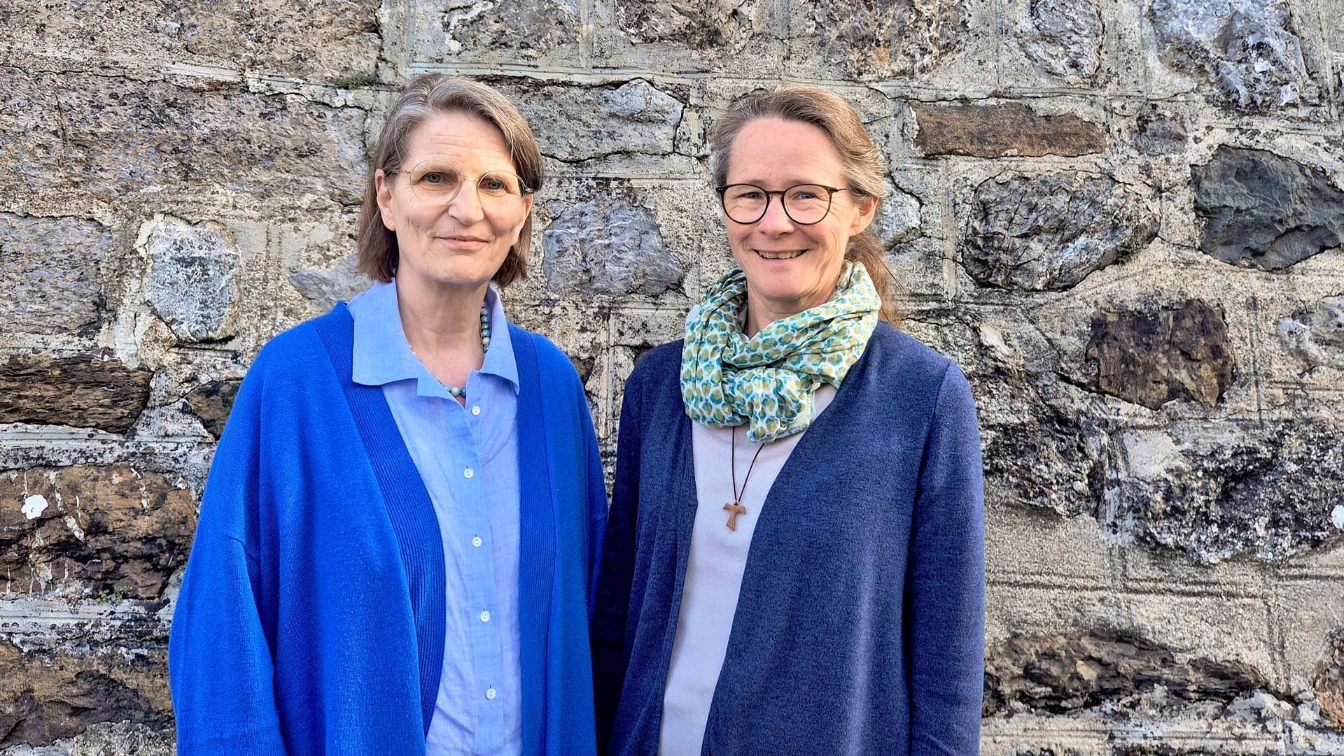 Brigitte Drescher und Sr. Sabine Lustenberger